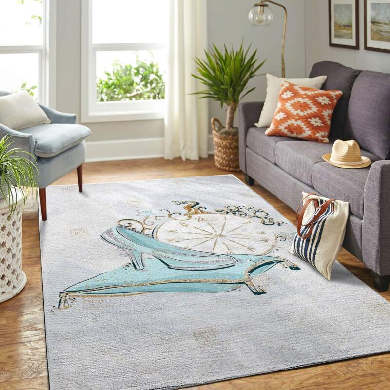 Amazon Cinderella’s Glass Shoe Living Room Area Rug
