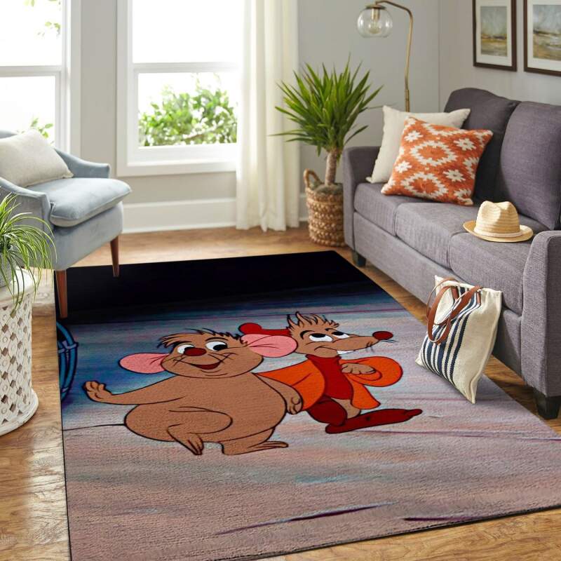 Amazon Cinderella’s Mouses Living Room Area Rug