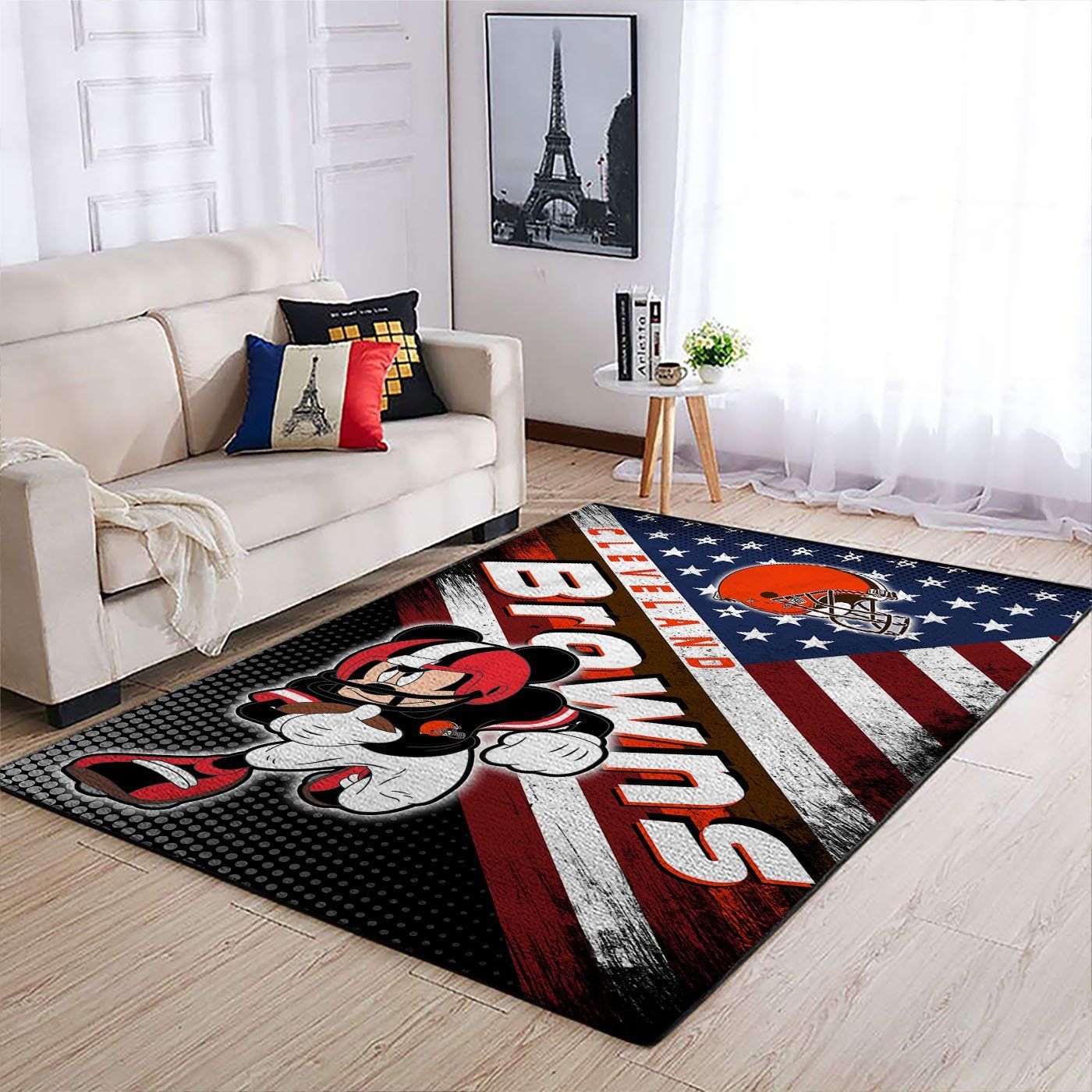 Amazon Cleveland Browns Living Room Area Rug