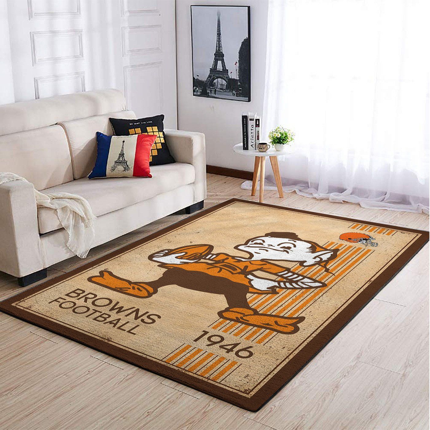 Amazon Cleveland Browns Living Room Area Rug