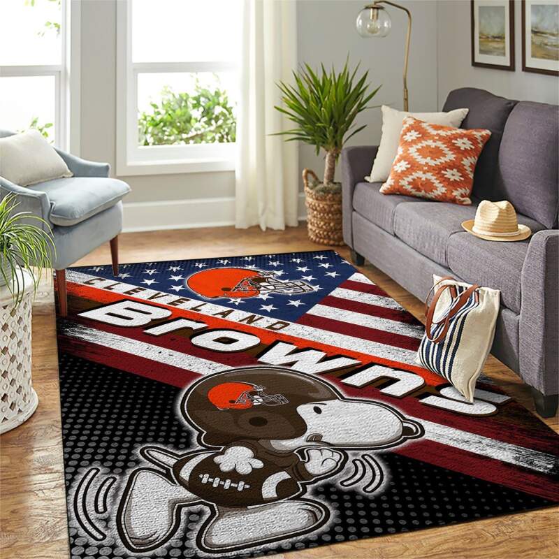 Amazon Cleveland Browns Living Room Area Rug