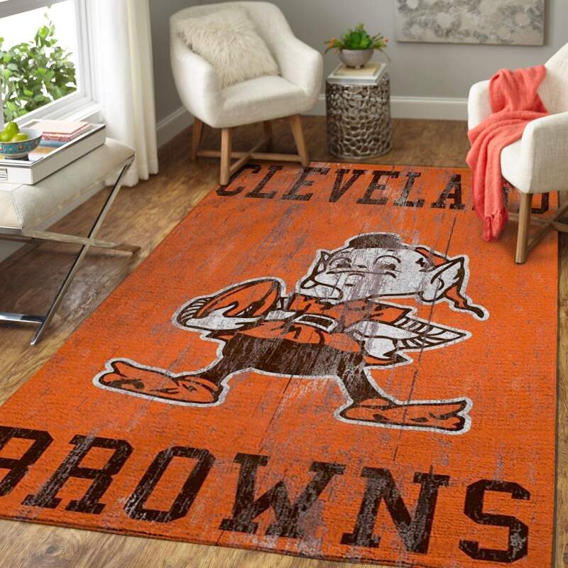 Amazon Cleveland Browns Living Room Area Rug
