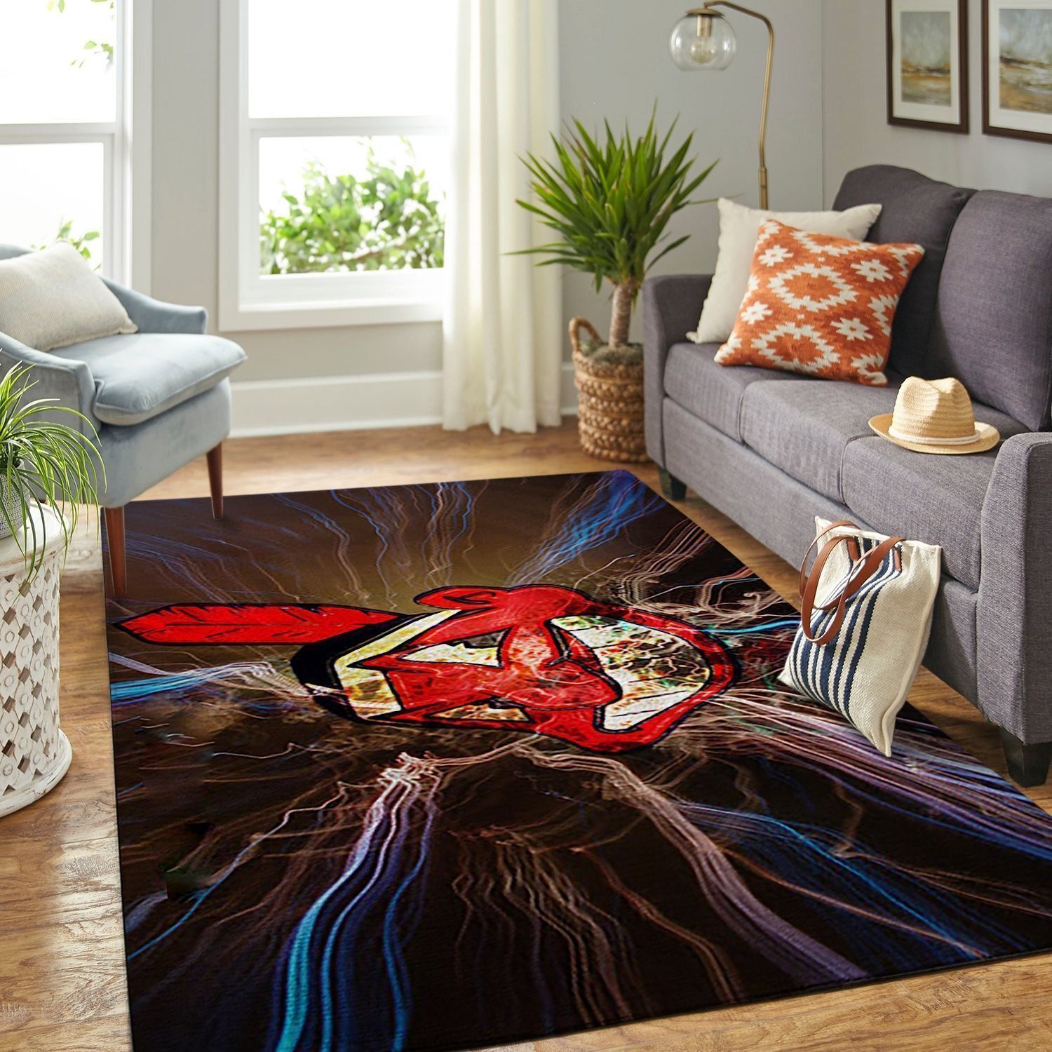 Amazon Cleveland Indians Living Room Area Rug