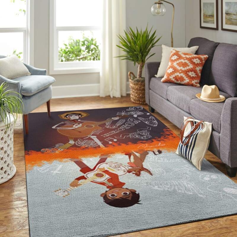 Amazon Coco Disney Movie Living Room Area Rug