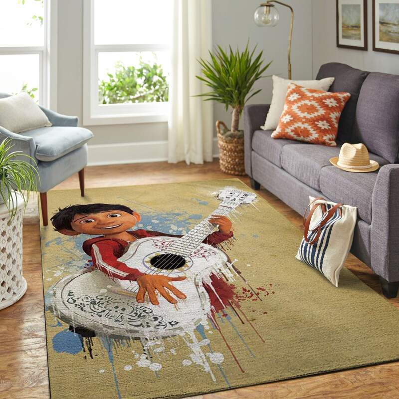 Amazon Coco Disney Movie Living Room Area Rug