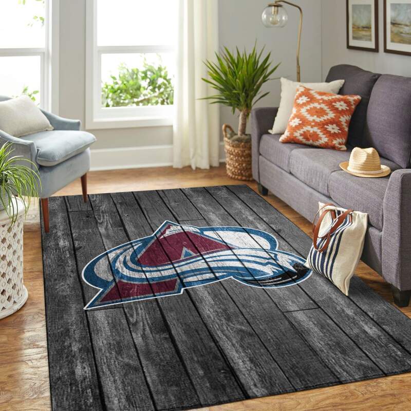 Amazon Colorado Avalanche Living Room Area Rug