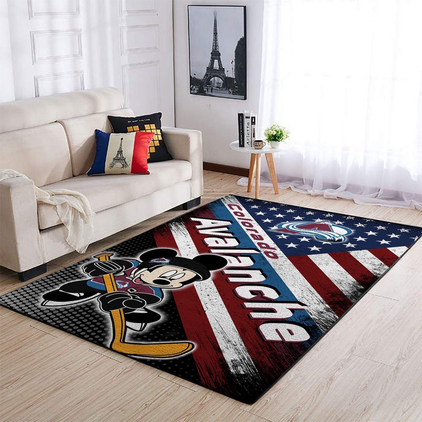 Amazon Colorado Avalanche Living Room Area Rug