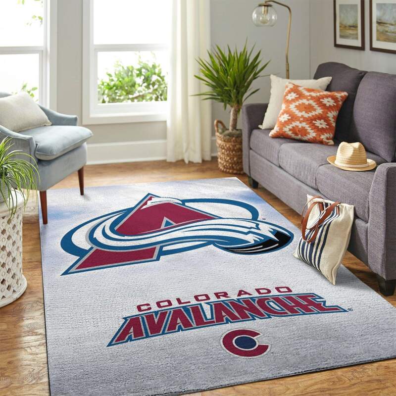 Amazon Colorado Avalanche Living Room Area Rug