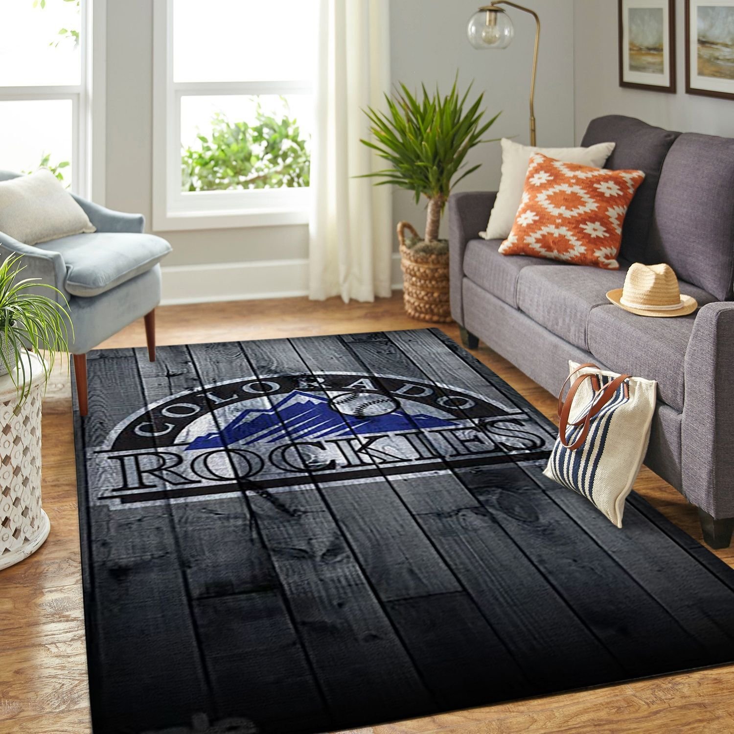 Amazon Colorado Rockies Living Room Area Rug