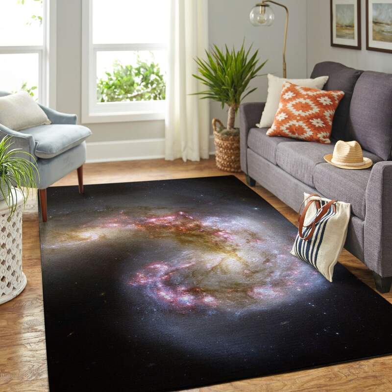 Amazon Colorful Galaxy Living Room Area Rug
