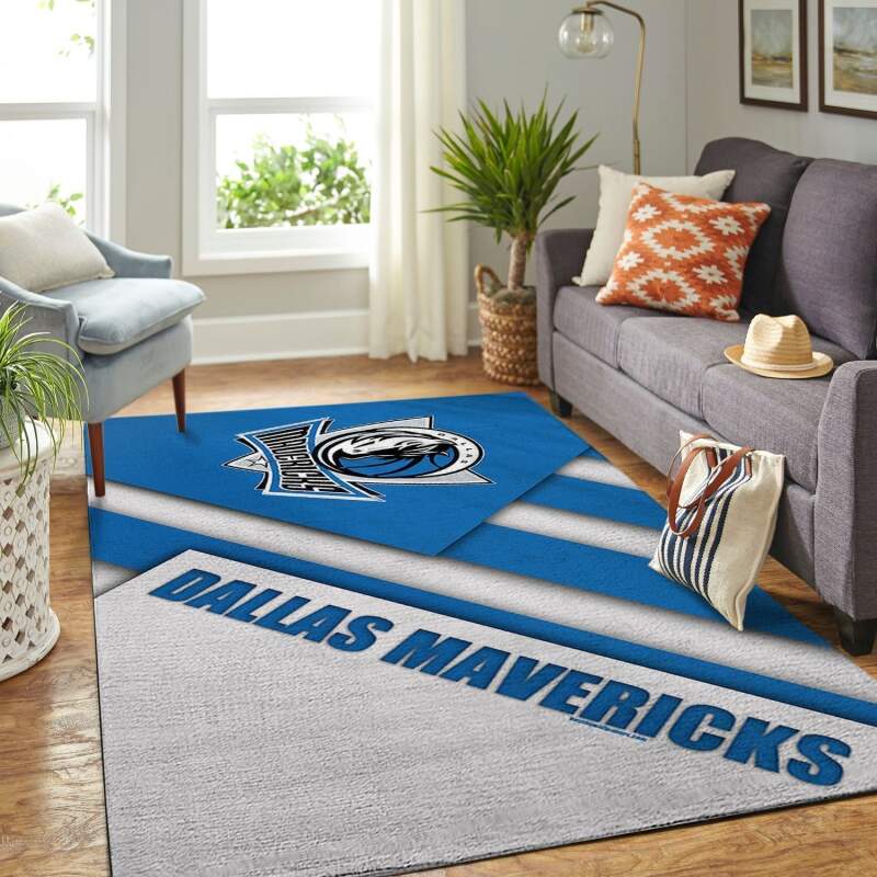 Amazon Dallas Mavericks Living Room Area Rug