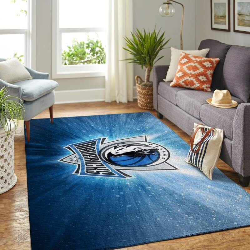 Amazon Dallas Mavericks Living Room Area Rug