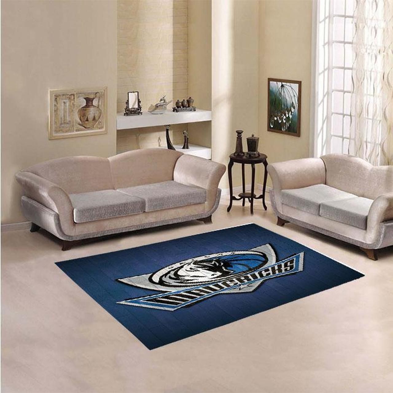 Amazon Dallas Mavericks Living Room Area Rug