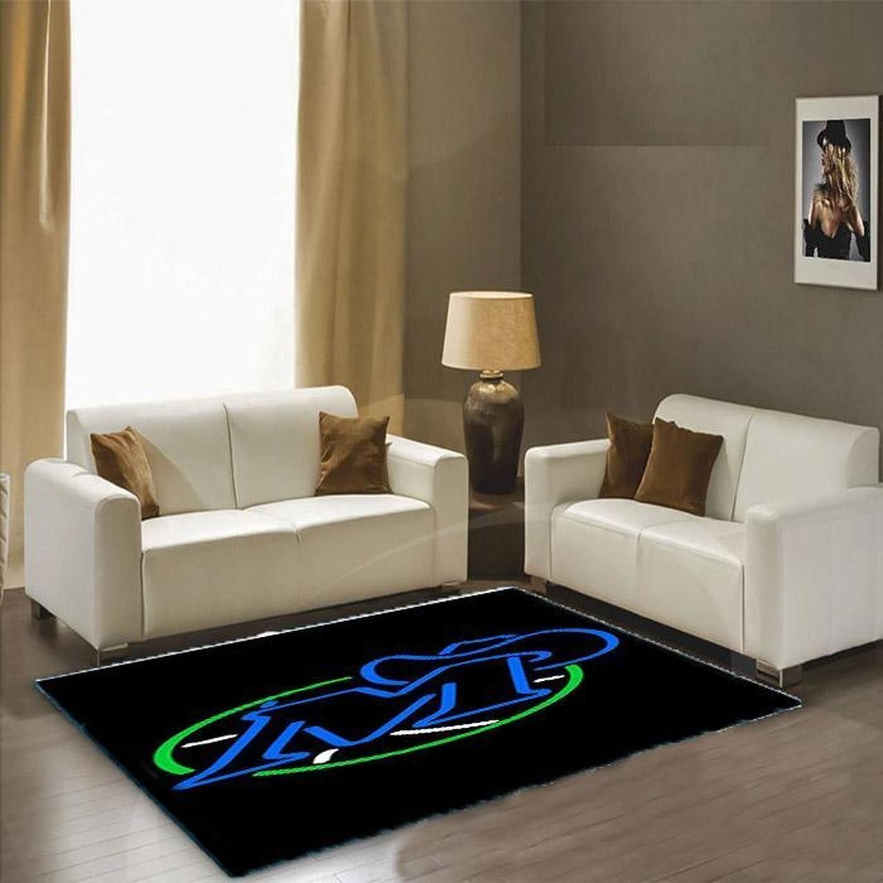 Amazon Dallas Mavericks Living Room Area Rug