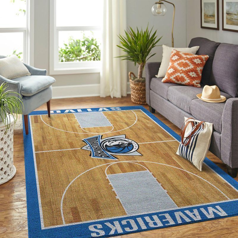 Amazon Dallas Mavericks Living Room Area Rug