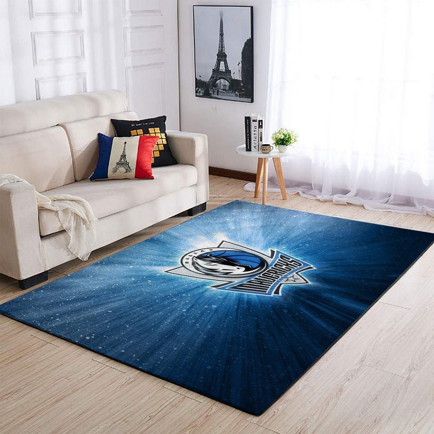 Amazon Dallas Mavericks Living Room Area Rug