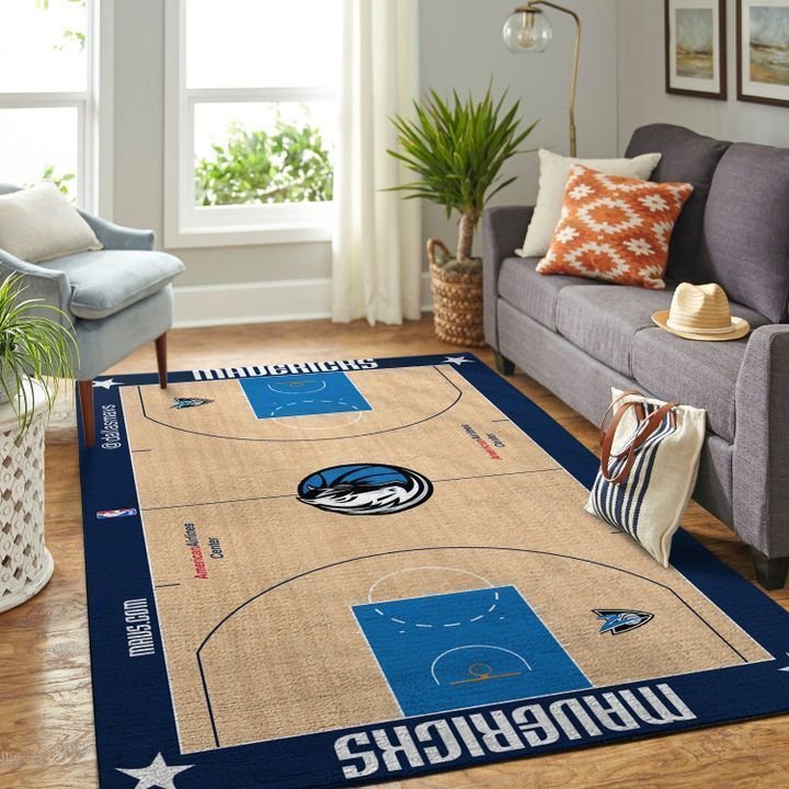 Amazon Dallas Mavericks Living Room Area Rug