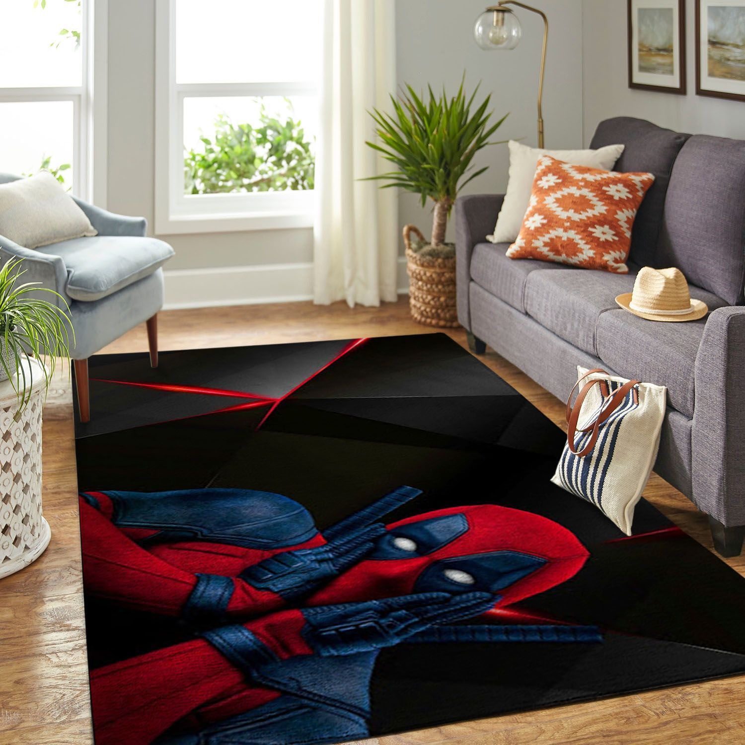 Amazon Dead Pool Man Living Room Area Rug