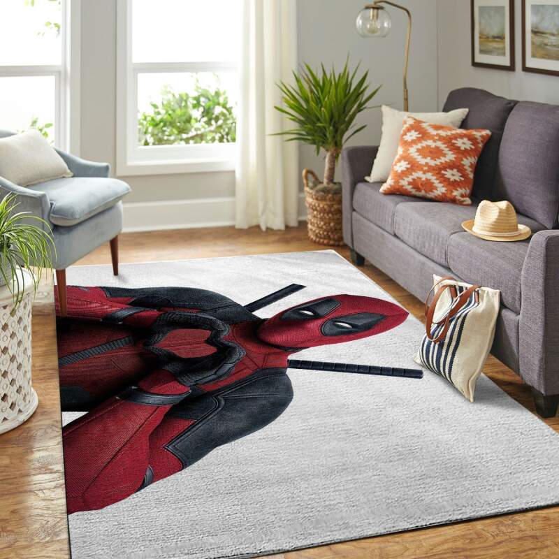 Amazon Dead Pool Man Living Room Area Rug