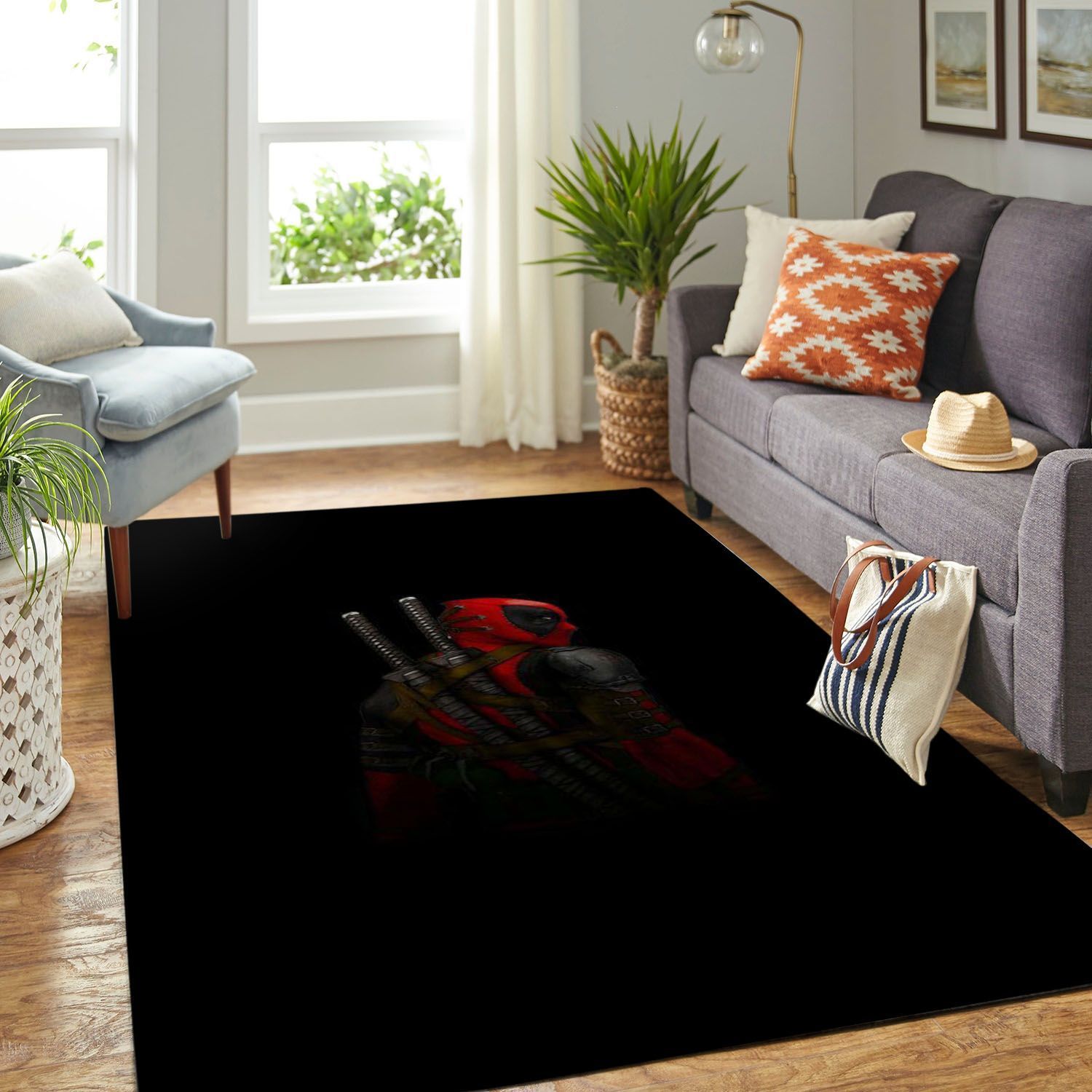 Amazon Dead Pool Man Living Room Area Rug