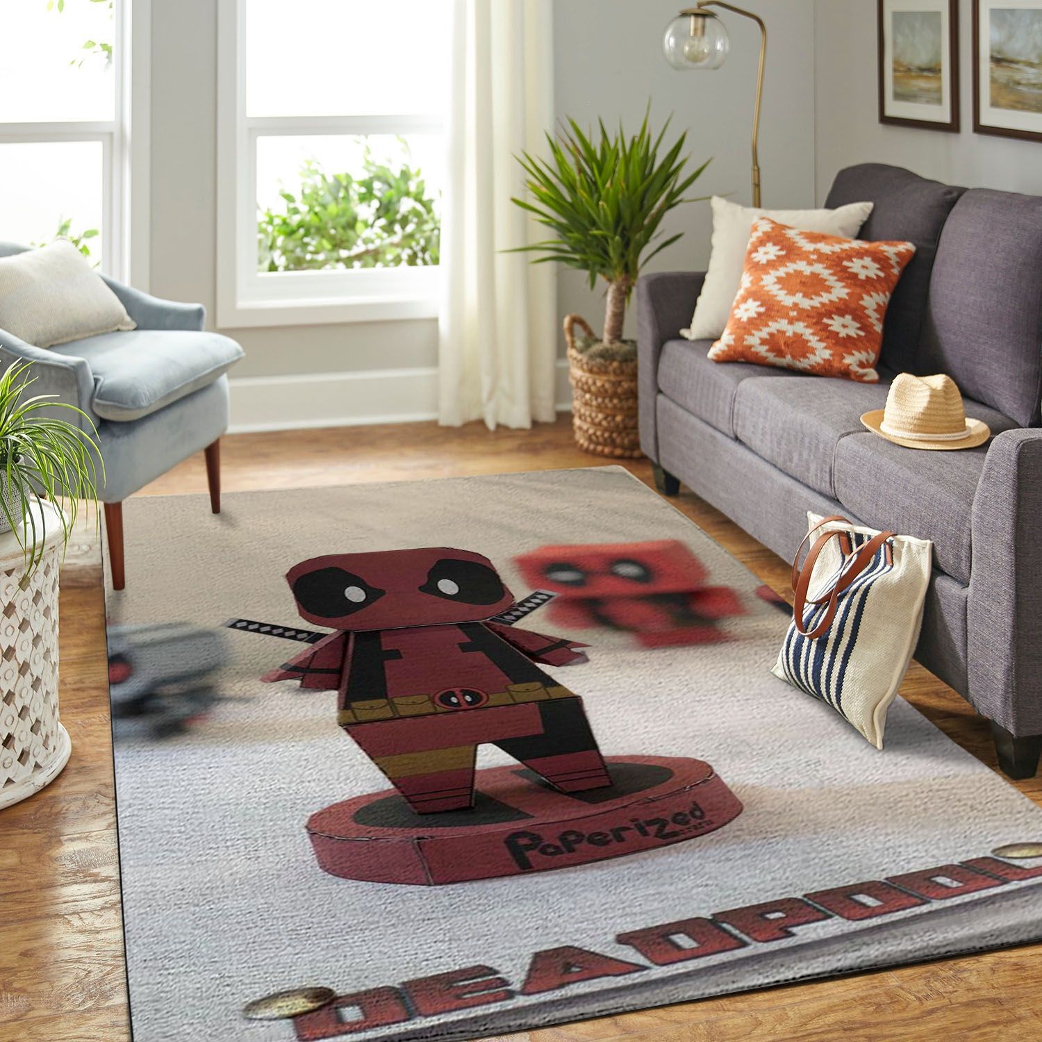 Amazon Deadpool Living Room Area Rug