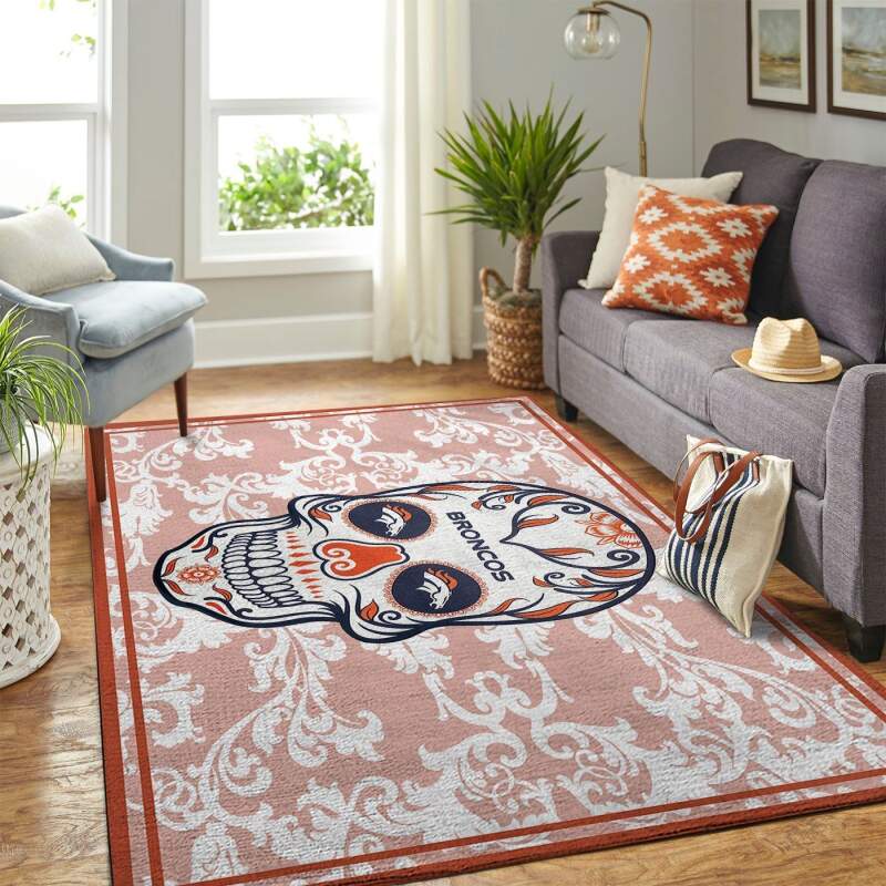 Amazon Denver Broncos Living Room Area Rug