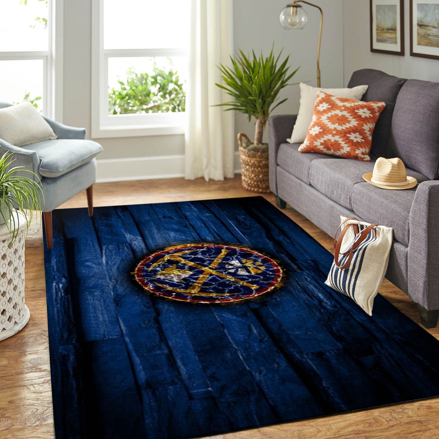 Amazon Denver Nuggets Living Room Area Rug
