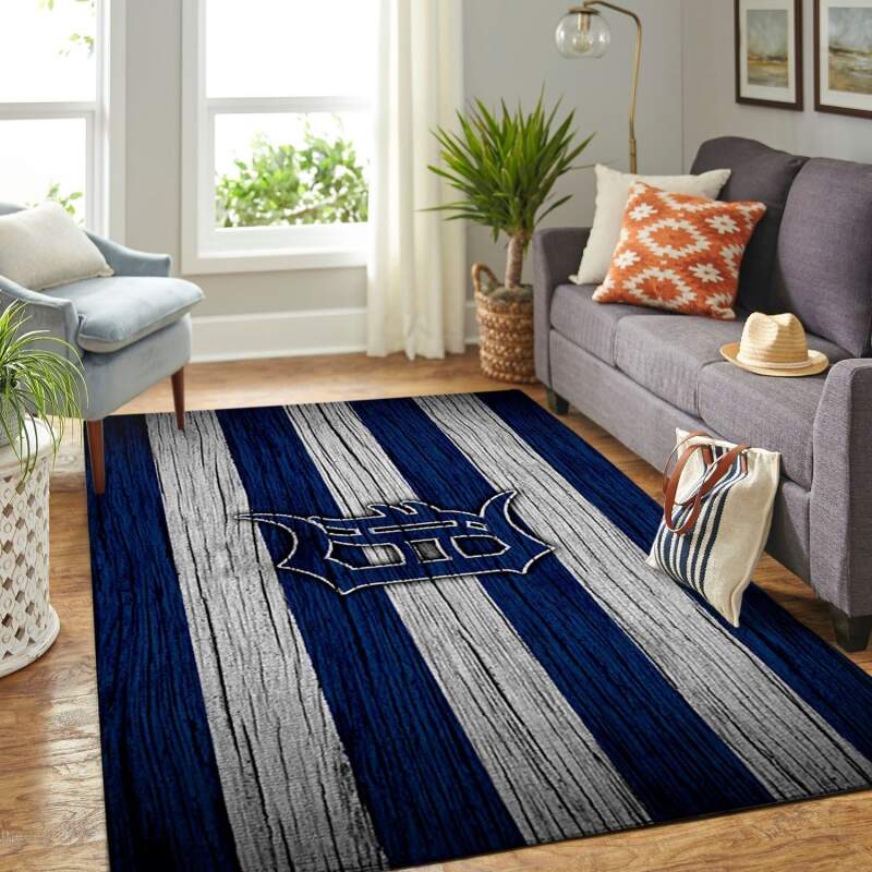 Amazon Detroit Tigers Living Room Area Rug
