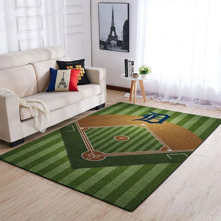 Amazon Detroit Tigers Living Room Area Rug