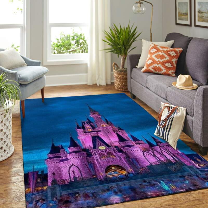 Amazon Disney Castle Living Room Area Rug