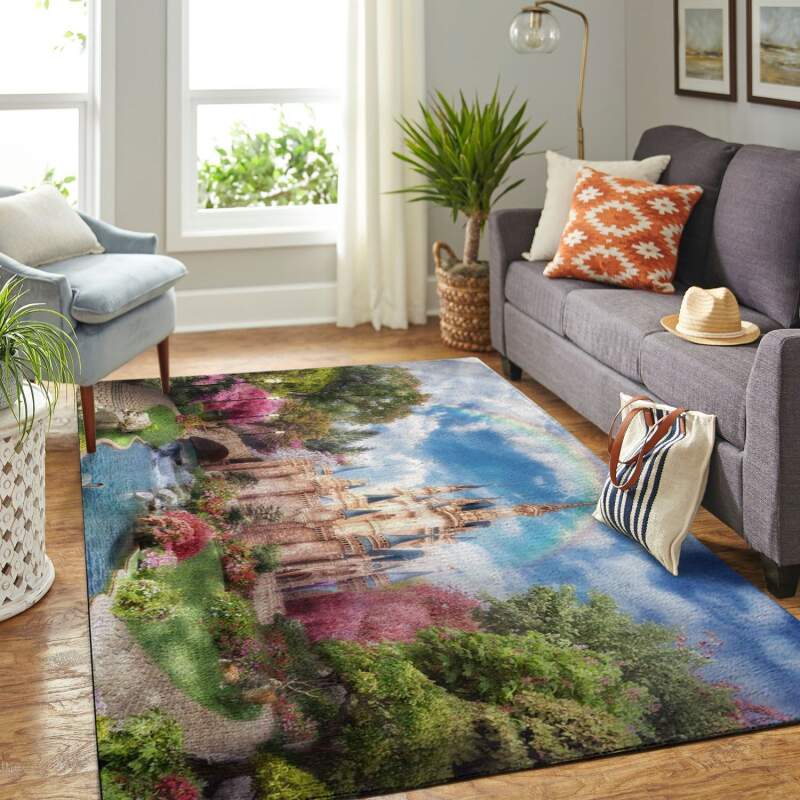 Amazon Disney Castle Living Room Area Rug