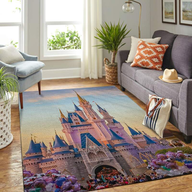 Amazon Disney Castle Living Room Area Rug