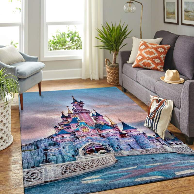 Amazon Disney Castle Living Room Area Rug