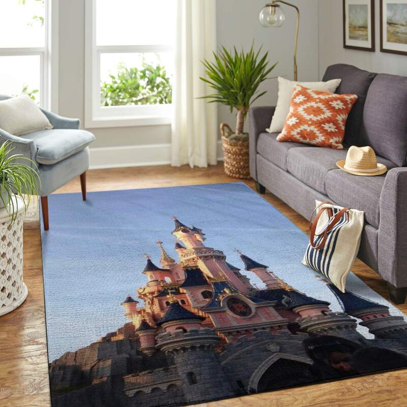 Amazon Disney Castle Living Room Area Rug