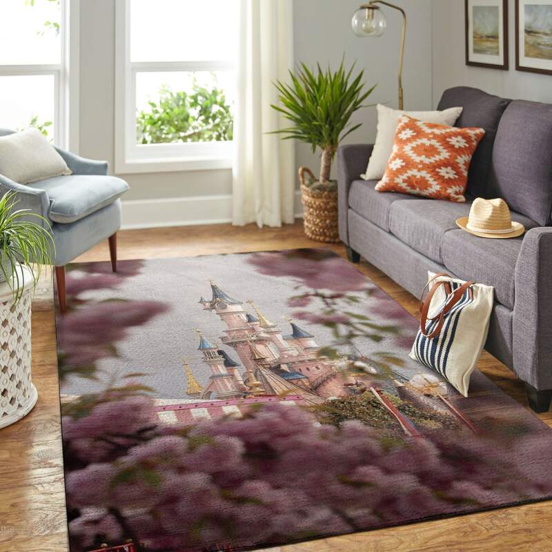 Amazon Disney Castle Living Room Area Rug