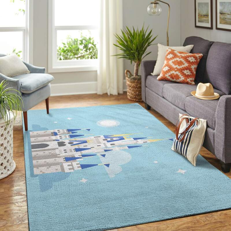 Amazon Disney Castle Living Room Area Rug