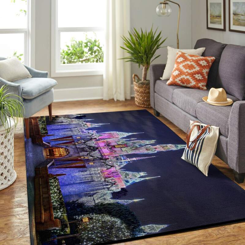Amazon Disney Castle Living Room Area Rug