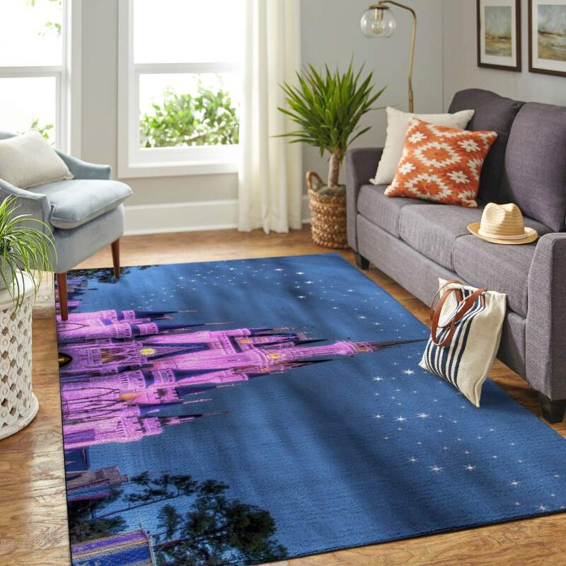 Amazon Disney Castle Living Room Area Rug
