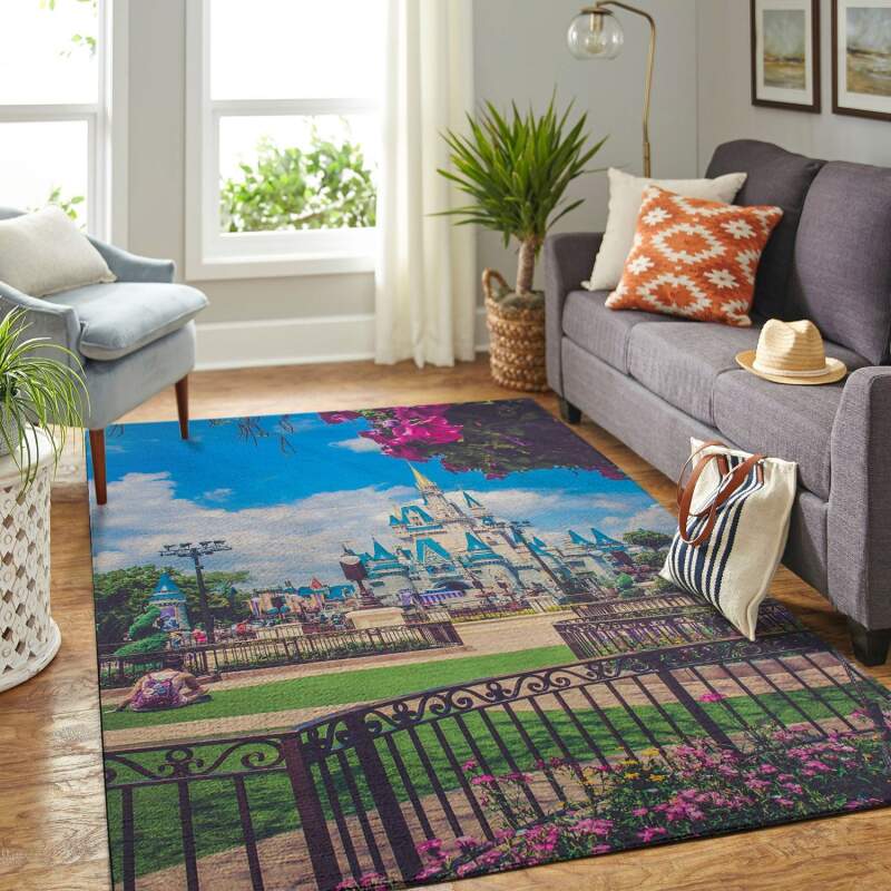 Amazon Disney Castle Living Room Area Rug