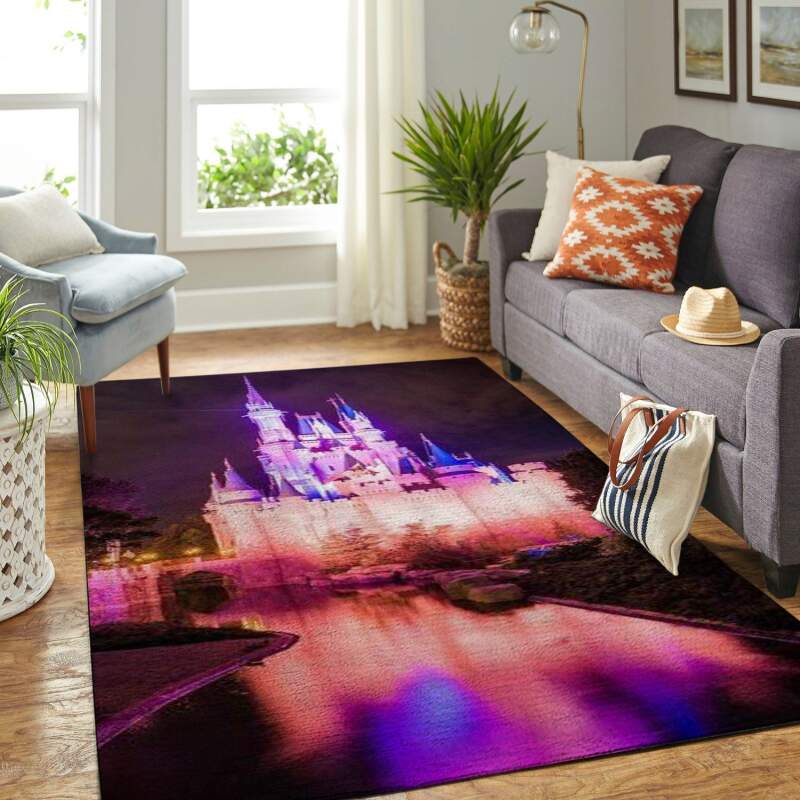 Amazon Disney Magic Castle Living Room Area Rug