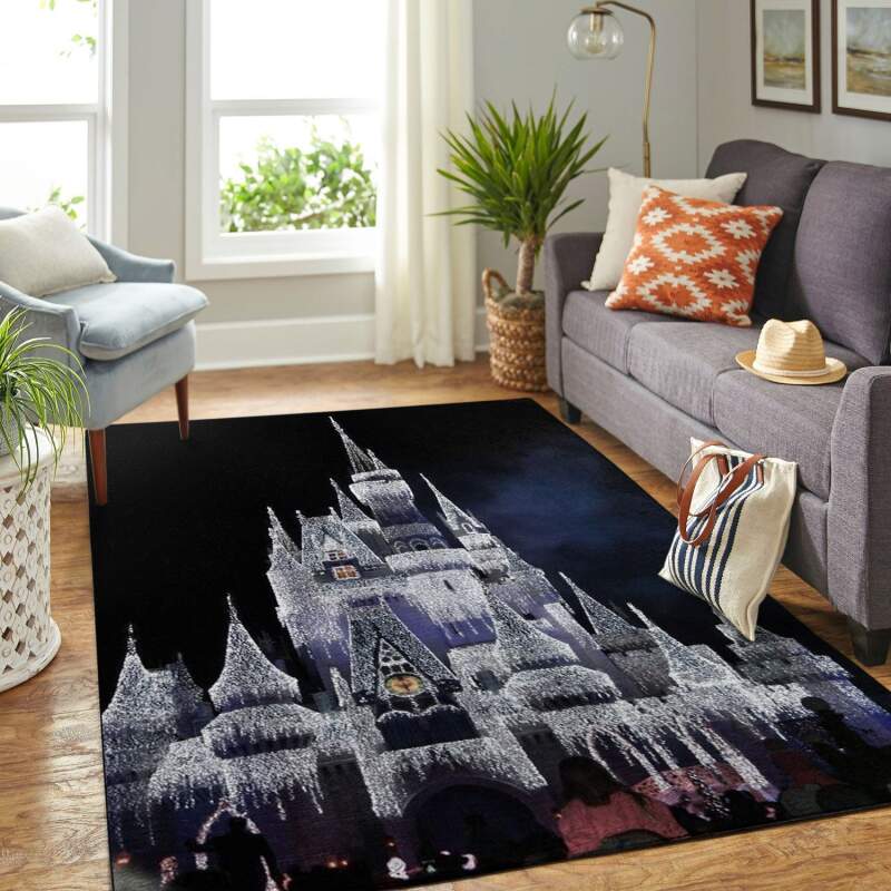 Amazon Disney Magic Castle Living Room Area Rug