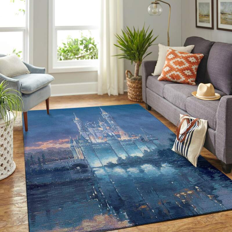 Amazon Disney Magic Castle Living Room Area Rug