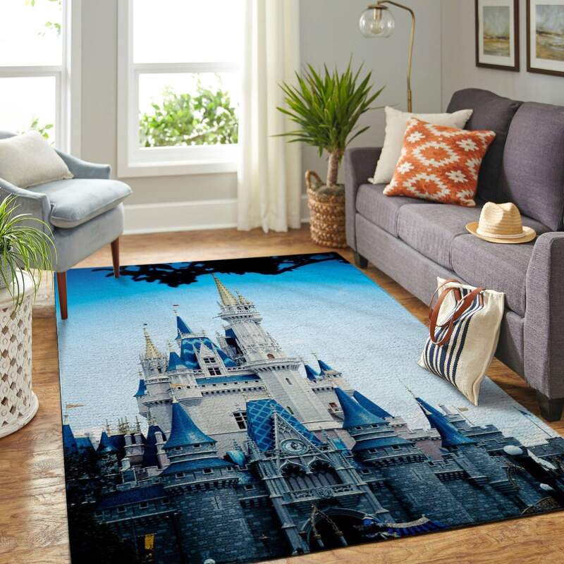 Amazon Disney Magic Castle Living Room Area Rug