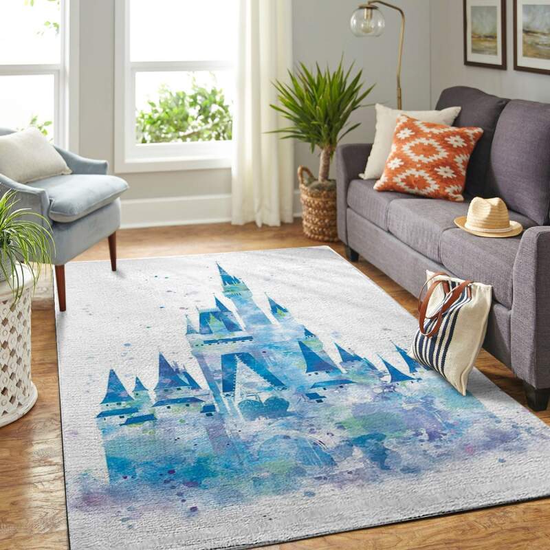 Amazon Disney Magic Castle Living Room Area Rug