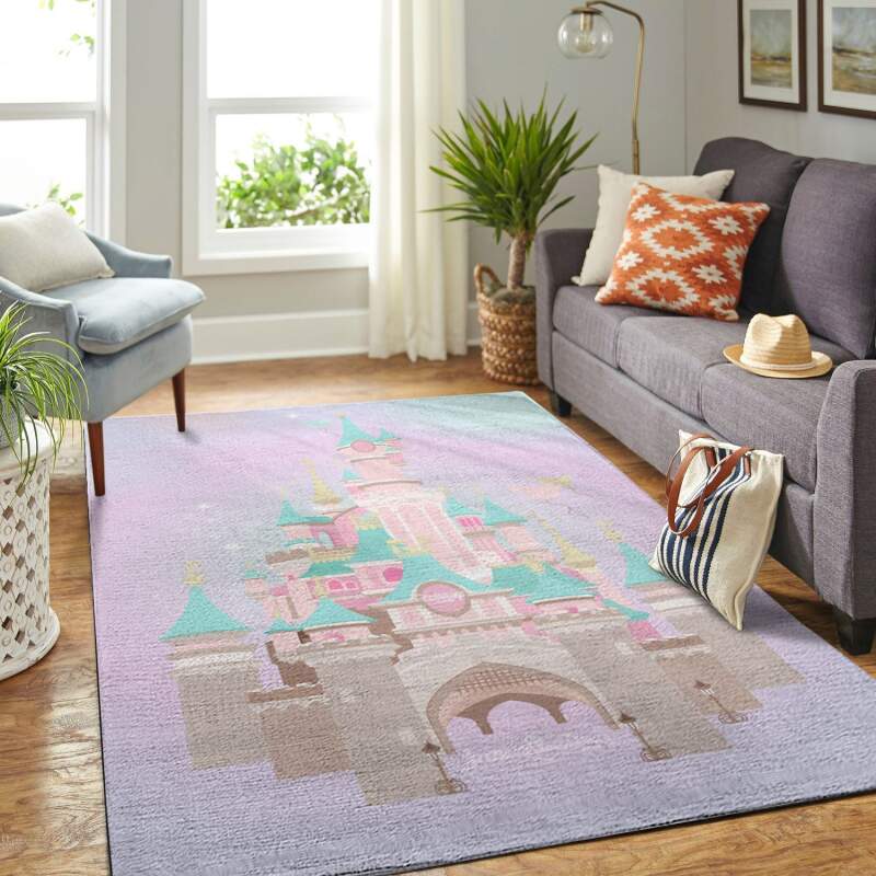Amazon Disney Magic Castle Living Room Area Rug