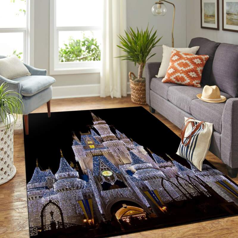 Amazon Disney Magic Castle Living Room Area Rug