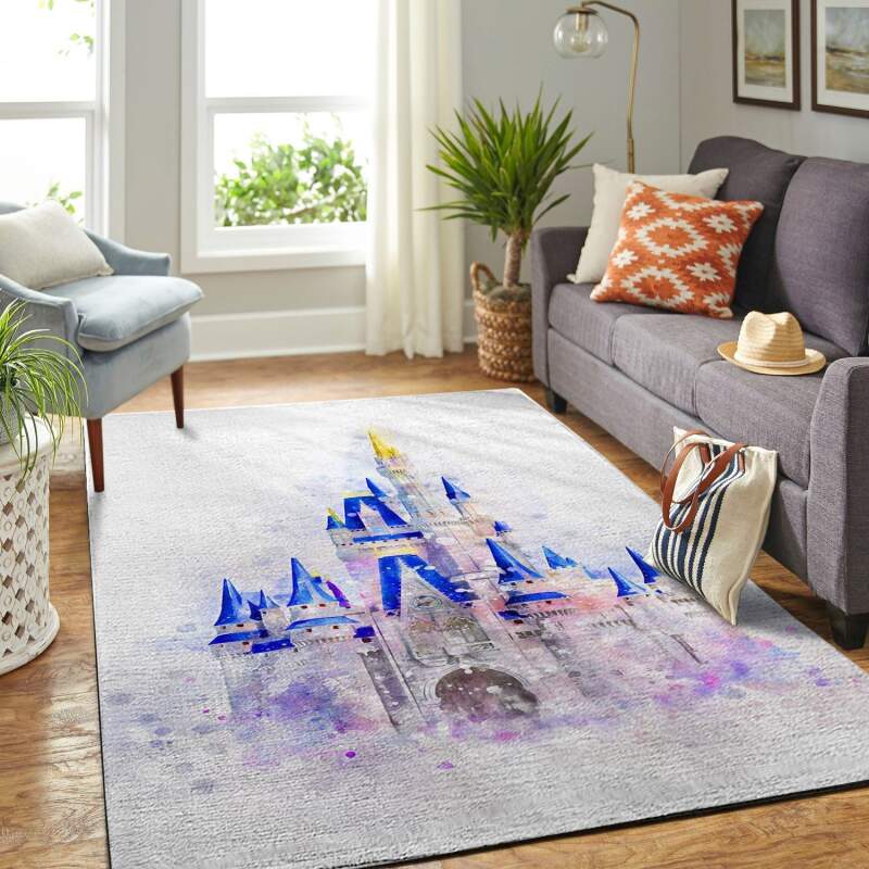 Amazon Disney Magic Castle Living Room Area Rug