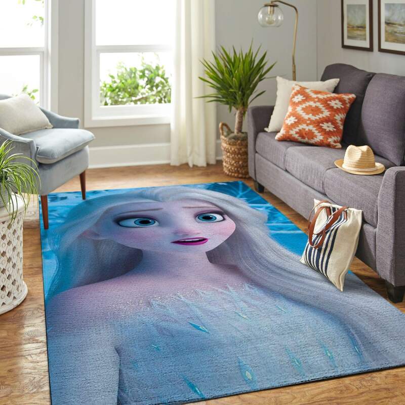 Amazon Elsa Frozen Queen Living Room Area Rug