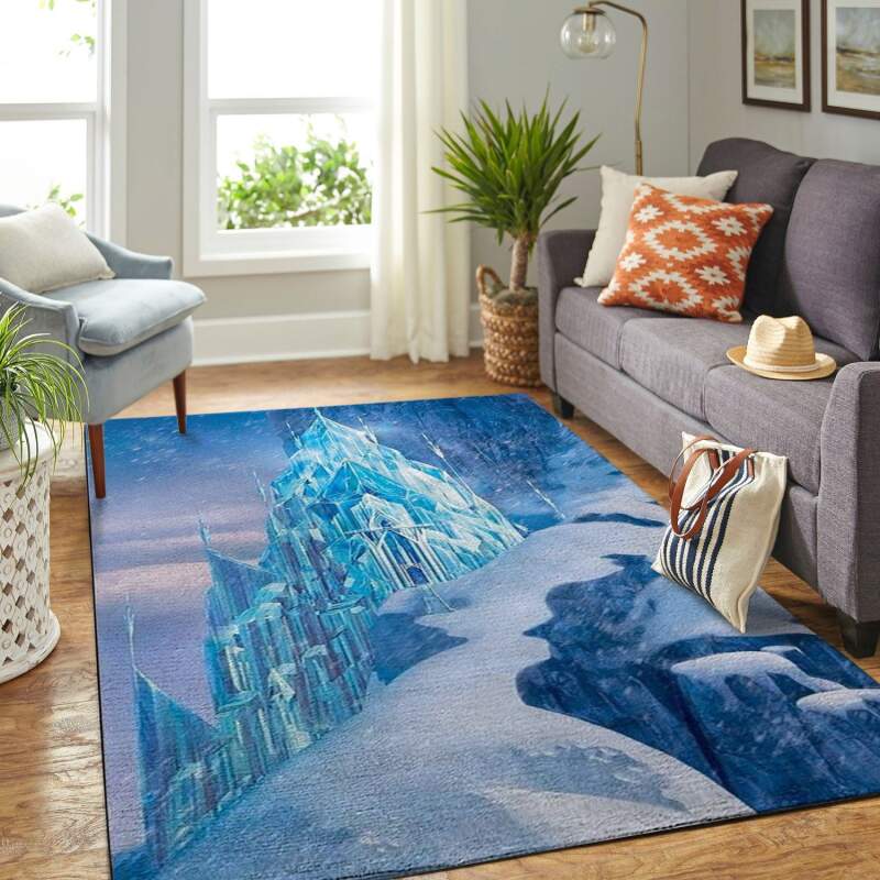 Amazon Elsa’s Castle Living Room Area Rug