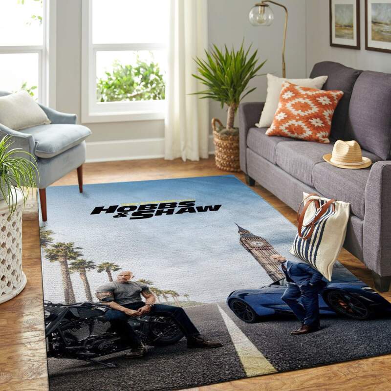 Amazon Fast & Furious: Hobbs And Shaw Living Room Area Rug
